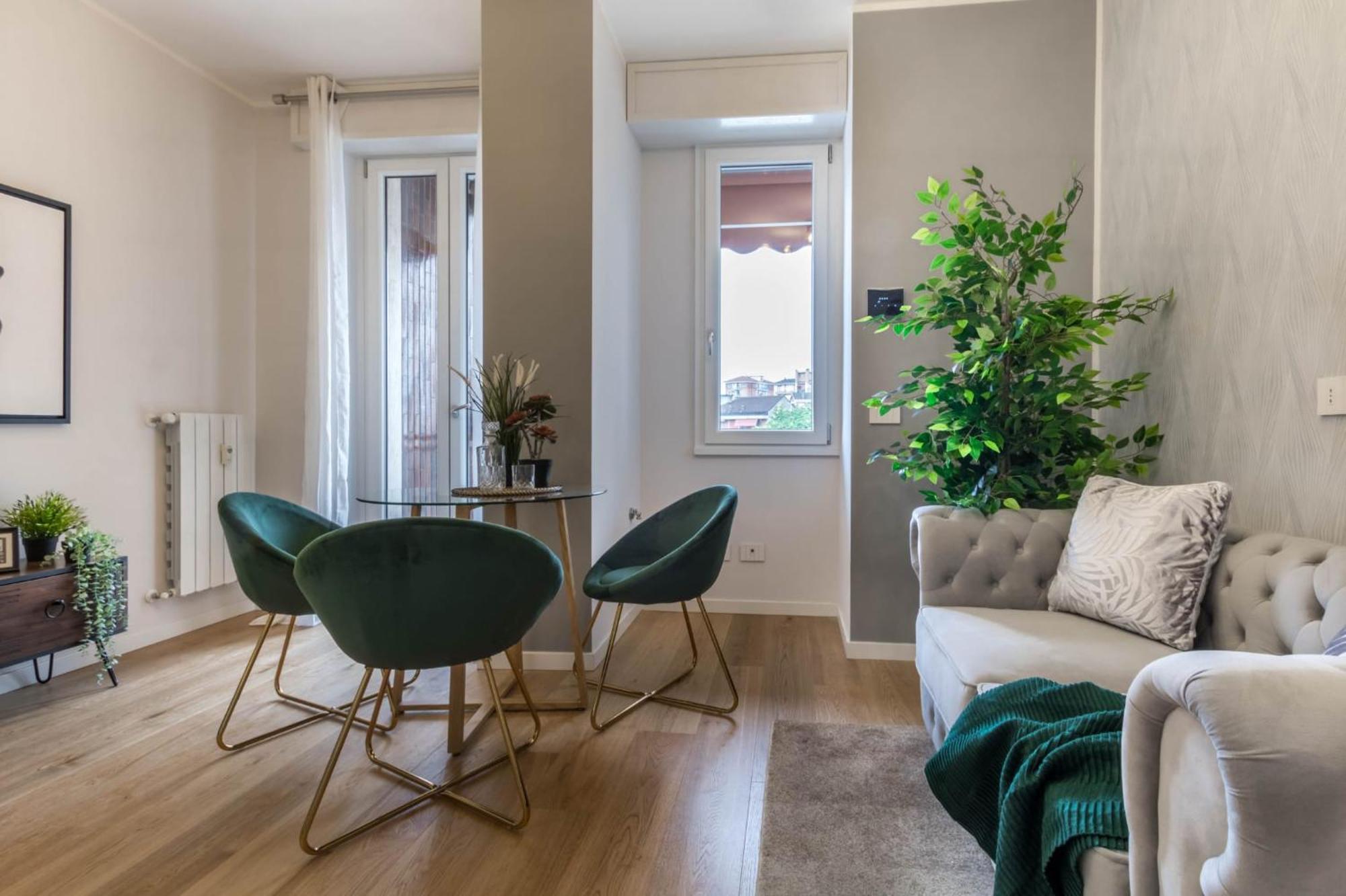 Palmanova Apartment Milan Bagian luar foto