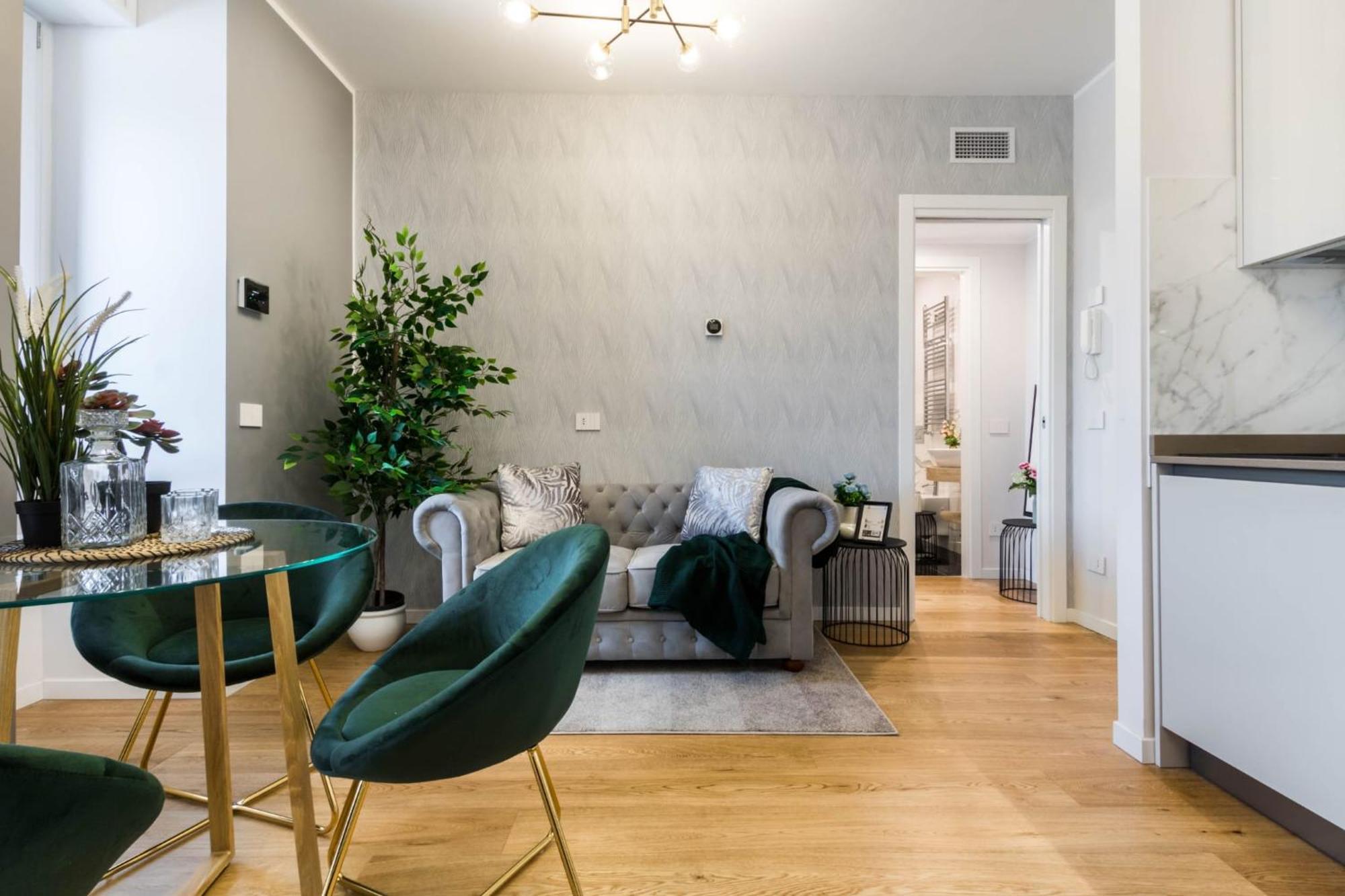 Palmanova Apartment Milan Bagian luar foto